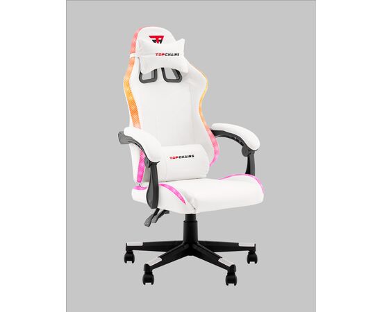 Кресло спортивное TopChairs Druid белый, изображение 10 | Интернет магазин мебели и декора LifeDekor