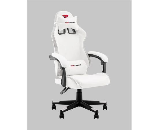 Кресло спортивное TopChairs Druid белый, изображение 5 | Интернет магазин мебели и декора LifeDekor