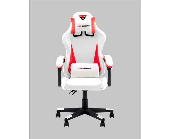 Кресло спортивное TopChairs Phantom бело-красный, изображение 4 | Интернет магазин мебели и декора LifeDekor
