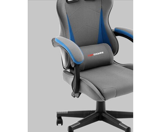 Кресло спортивное TopChairs Phantom серо-голубой, изображение 10 | Интернет магазин мебели и декора LifeDekor