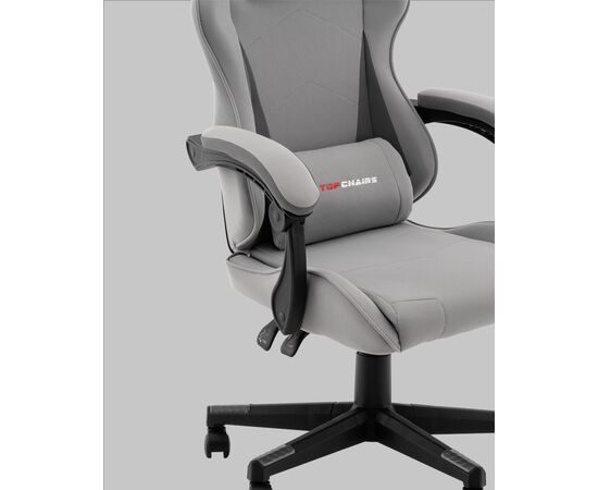 Кресло спортивное TopChairs Phantom серый, изображение 10 | Интернет магазин мебели и декора LifeDekor