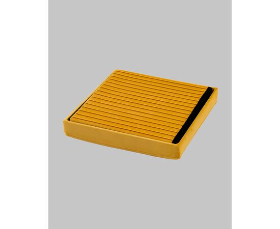 Пуф складной с ящиком Store Square жёлтый, изображение 5 | Интернет магазин мебели и декора LifeDekor