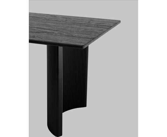 Стол обеденный Celestia 180*90*75 см темное дерево, изображение 9 | Интернет магазин мебели и декора LifeDekor