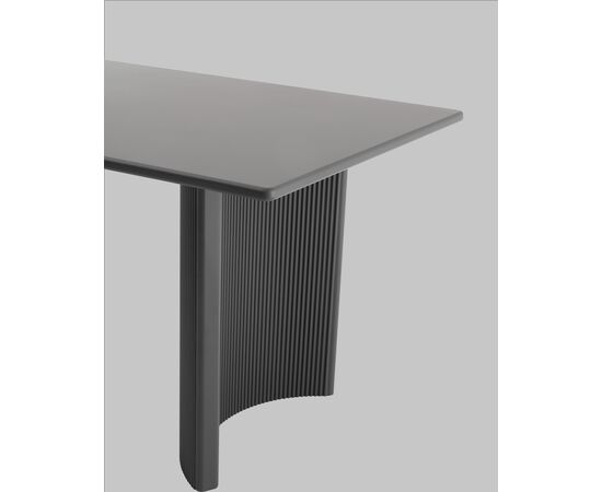 Стол обеденный Celestia 180*90*75 см серый, изображение 10 | Интернет магазин мебели и декора LifeDekor