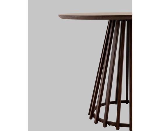 Стол обеденный Daphne 100*75 см орех, изображение 6 | Интернет магазин мебели и декора LifeDekor