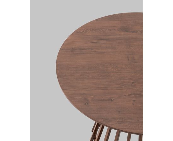 Стол обеденный Daphne 100*75 см орех, изображение 8 | Интернет магазин мебели и декора LifeDekor