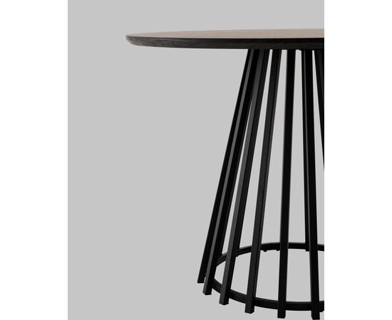 Стол обеденный Daphne 100*75 см темное дерево, изображение 6 | Интернет магазин мебели и декора LifeDekor