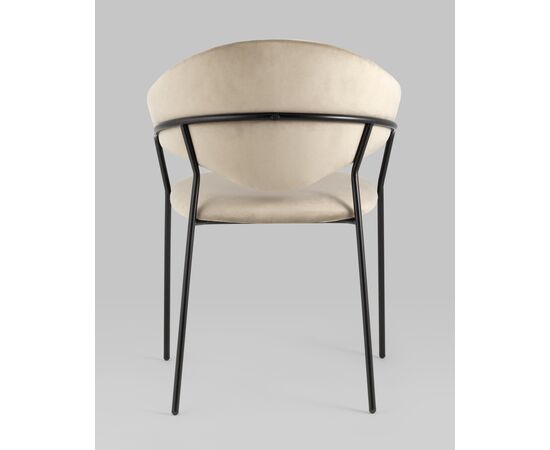 Стул Алексис велюр капучино 2 шт, изображение 5 | Интернет магазин мебели и декора LifeDekor