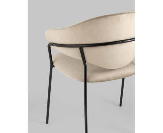 Стул Алексис велюр капучино 2 шт, изображение 7 | Интернет магазин мебели и декора LifeDekor