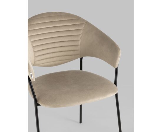 Стул Алексис велюр капучино 2 шт, изображение 8 | Интернет магазин мебели и декора LifeDekor