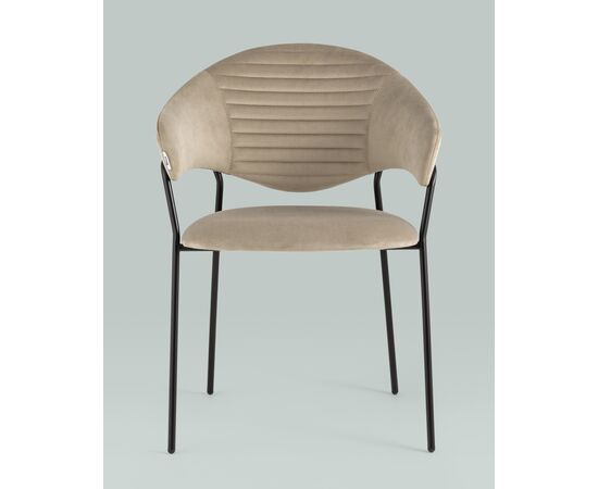 Стул Алексис велюр капучино 2 шт, изображение 3 | Интернет магазин мебели и декора LifeDekor