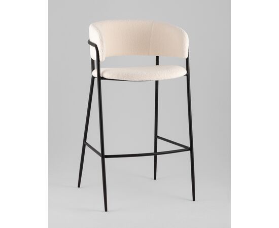 Стул барный Нэлли белый, изображение 4 | Интернет магазин мебели и декора LifeDekor