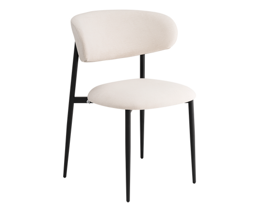 Стул Килиан велюр молочный | Интернет магазин мебели и декора LifeDekor