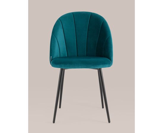 Стул Логан NEW велюр изумрудный 2 шт, изображение 3 | Интернет магазин мебели и декора LifeDekor