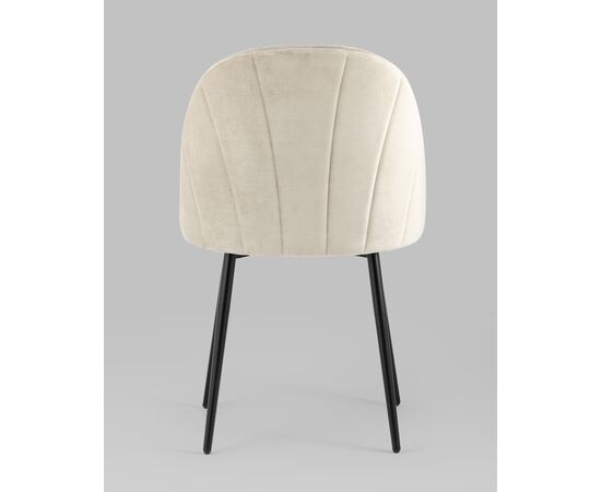 Стул Логан NEW велюр бежевый 2 шт, изображение 5 | Интернет магазин мебели и декора LifeDekor