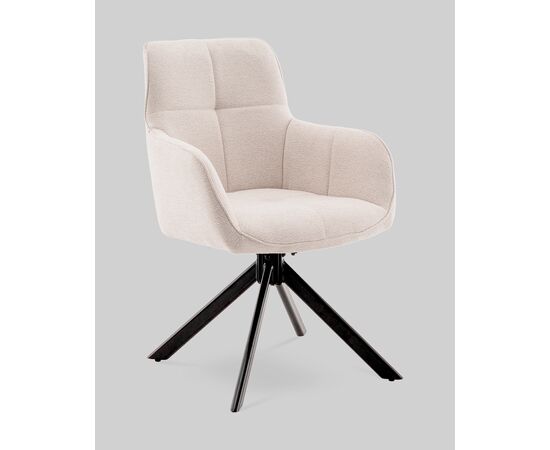 Стул обеденный Edme кремовый, изображение 2 | Интернет магазин мебели и декора LifeDekor