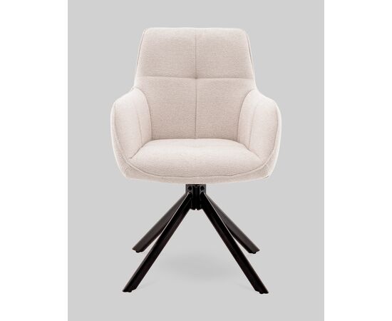 Стул обеденный Edme кремовый, изображение 3 | Интернет магазин мебели и декора LifeDekor