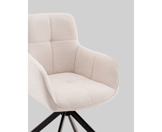 Стул обеденный Edme кремовый, изображение 9 | Интернет магазин мебели и декора LifeDekor