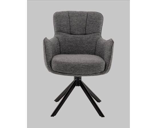 Стул обеденный Eima тёмно-серый, изображение 3 | Интернет магазин мебели и декора LifeDekor