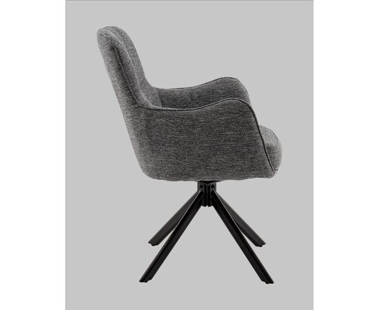 Стул обеденный Eima тёмно-серый, изображение 4 | Интернет магазин мебели и декора LifeDekor