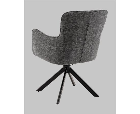 Стул обеденный Eima тёмно-серый, изображение 6 | Интернет магазин мебели и декора LifeDekor