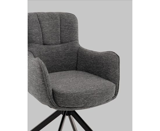 Стул обеденный Eima тёмно-серый, изображение 8 | Интернет магазин мебели и декора LifeDekor