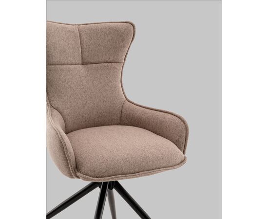 Стул обеденный Irigo серо-бежевый, изображение 8 | Интернет магазин мебели и декора LifeDekor