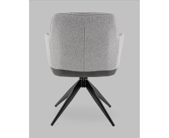 Стул обеденный Naya серый экокожа букле, изображение 5 | Интернет магазин мебели и декора LifeDekor