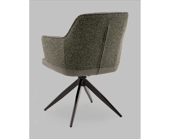 Стул обеденный Naya зеленый экокожа букле, изображение 6 | Интернет магазин мебели и декора LifeDekor