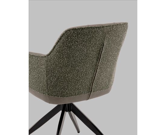 Стул обеденный Naya зеленый экокожа букле, изображение 7 | Интернет магазин мебели и декора LifeDekor