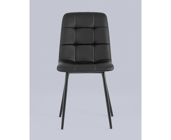 Стул Oliver экокожа черный 2 шт, изображение 3 | Интернет магазин мебели и декора LifeDekor