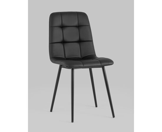 Стул Oliver экокожа черный 2 шт, изображение 2 | Интернет магазин мебели и декора LifeDekor