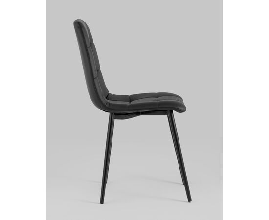 Стул Oliver экокожа черный 2 шт, изображение 4 | Интернет магазин мебели и декора LifeDekor