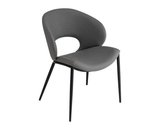 Стул Вивьен экокожа серый | Интернет магазин мебели и декора LifeDekor