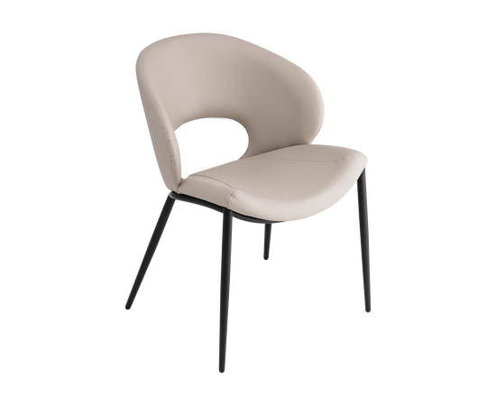 Стул Вивьен экокожа светло-бежевый | Интернет магазин мебели и декора LifeDekor