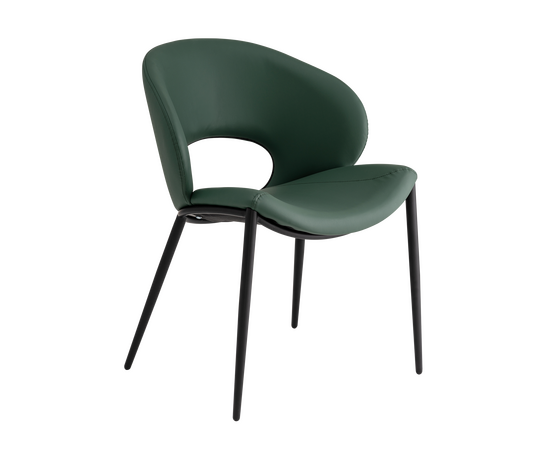 Стул Вивьен экокожа зеленый | Интернет магазин мебели и декора LifeDekor