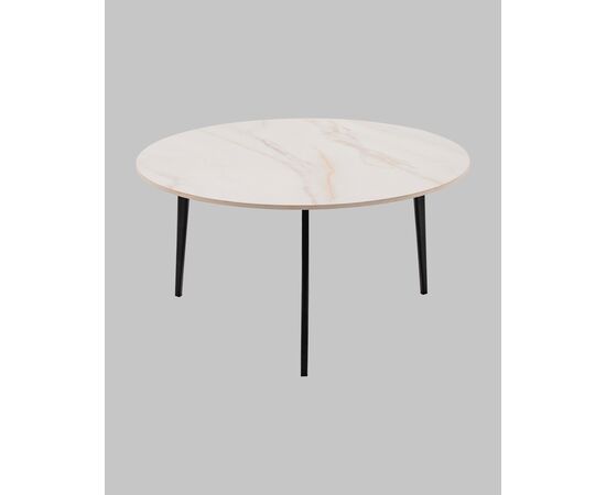 Журнальный столик Aliara светлая керамика, изображение 3 | Интернет магазин мебели и декора LifeDekor