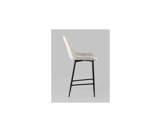 Стул полубарный Флекс велюр бежевый 2 шт., изображение 4 | Интернет магазин мебели и декора LifeDekor