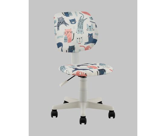 Кресло ЛОЛО Cats пластик белый, изображение 2 | Интернет магазин мебели и декора LifeDekor