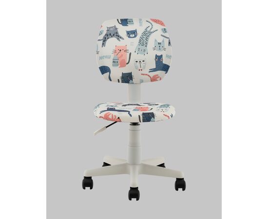 Кресло ЛОЛО Cats пластик белый, изображение 5 | Интернет магазин мебели и декора LifeDekor