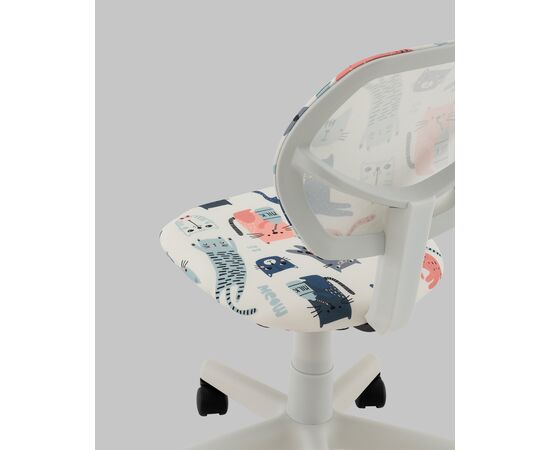 Кресло ЛОЛО Cats пластик белый, изображение 10 | Интернет магазин мебели и декора LifeDekor