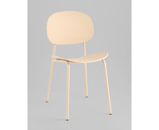 Стул Edie пластик желтый NP, изображение 3 | Интернет магазин мебели и декора LifeDekor