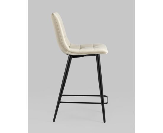 Стул полубарный Джанго велюр бежевый 2 шт., изображение 4 | Интернет магазин мебели и декора LifeDekor