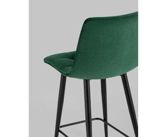 Стул полубарный Джанго велюр зелёный 2 шт., изображение 7 | Интернет магазин мебели и декора LifeDekor