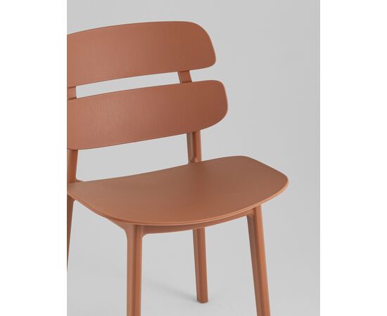 Стул Tony пластик коричневый NP, изображение 9 | Интернет магазин мебели и декора LifeDekor