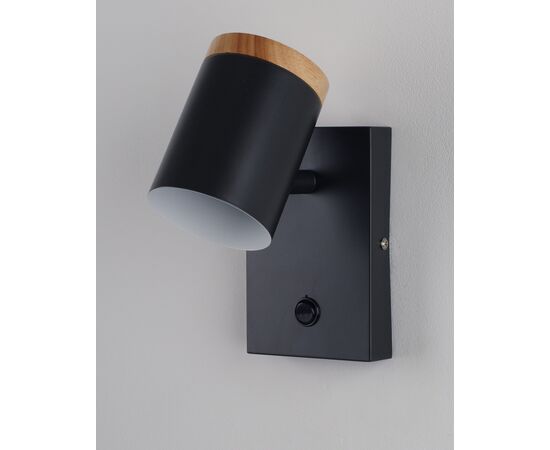 Светильник настенный Moderli V11291-1W Asheswood, изображение 6 | Интернет магазин мебели и декора LifeDekor