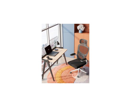 Кресло офисное TopChairs Airone белый с черной сеткой, изображение 34 | Интернет магазин мебели и декора LifeDekor