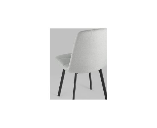 Стул Chilly рогожка светло-серый, изображение 7 | Интернет магазин мебели и декора LifeDekor