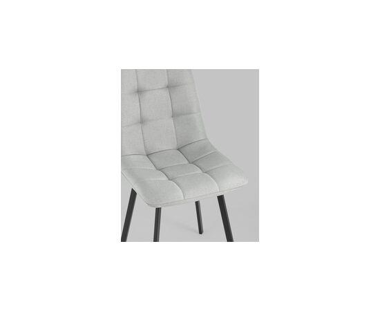 Стул Chilly рогожка светло-серый, изображение 8 | Интернет магазин мебели и декора LifeDekor