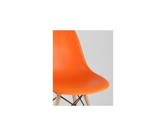 Стул Eames Style DSW оранжевый (разборный каркас), изображение 8 | Интернет магазин мебели и декора LifeDekor